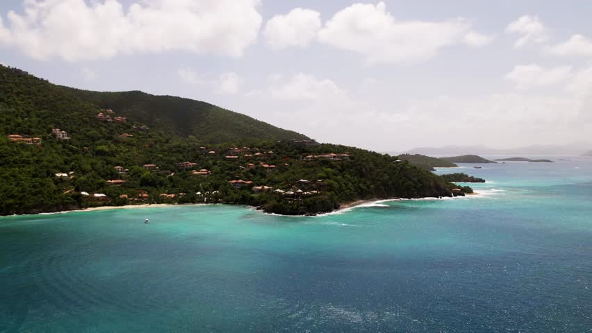 Aerial timelapse St. John