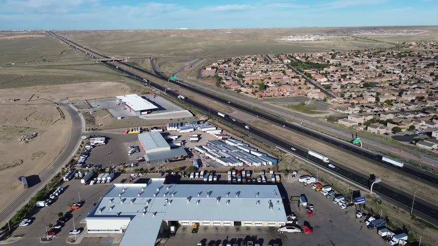 New development site in Albuquerque New Mexico