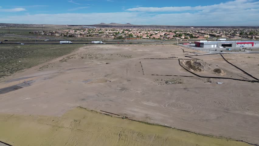 New development site in Albuquerque New Mexico