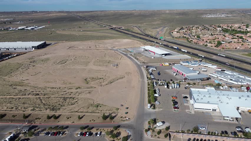 New development site in Albuquerque New Mexico