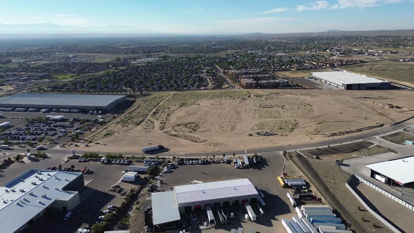 New development site in Albuquerque New Mexico