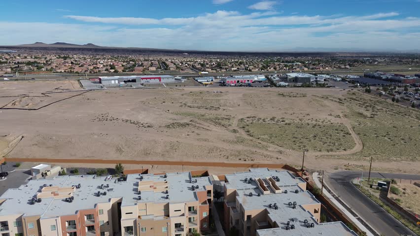 New development site in Albuquerque New Mexico