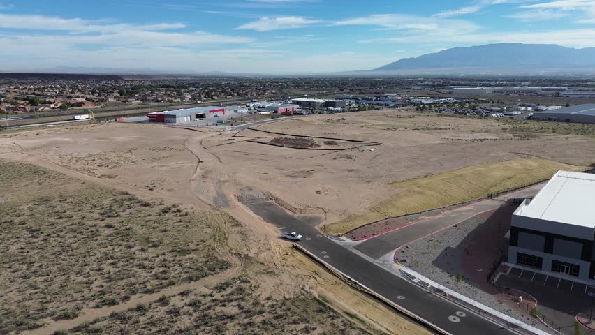 New development site in Albuquerque New Mexico