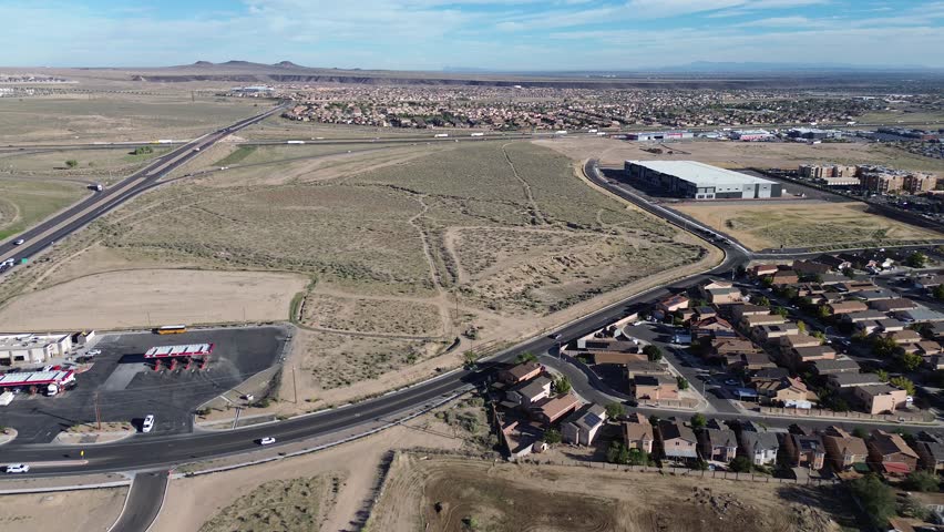 New development site in Albuquerque New Mexico