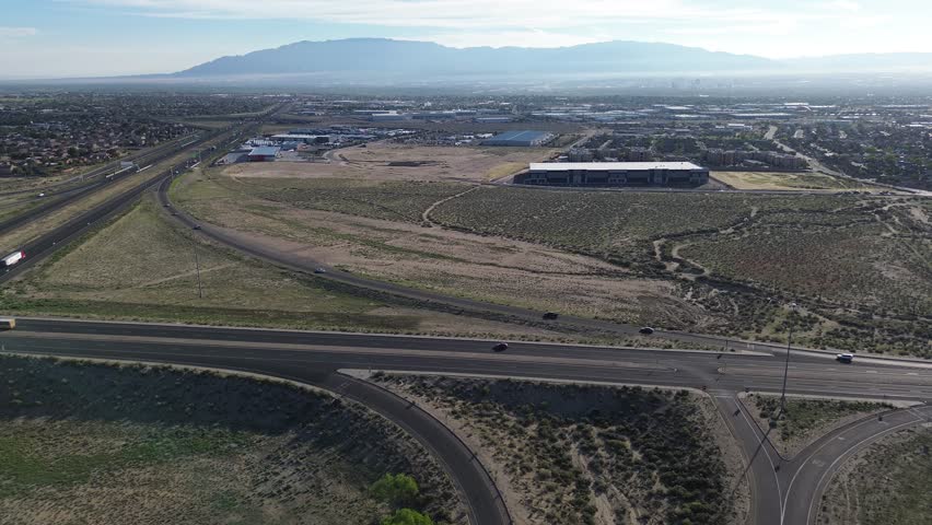 New development site in Albuquerque New Mexico