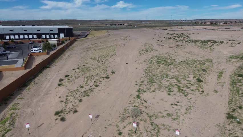 New development site in Albuquerque New Mexico