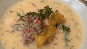 Video of typical Peruvian dish 
