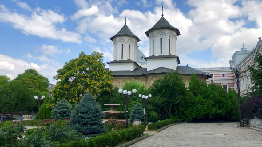 Orthodox Church. Coltei church. Biserica Coltei. Bucharest, Romania.