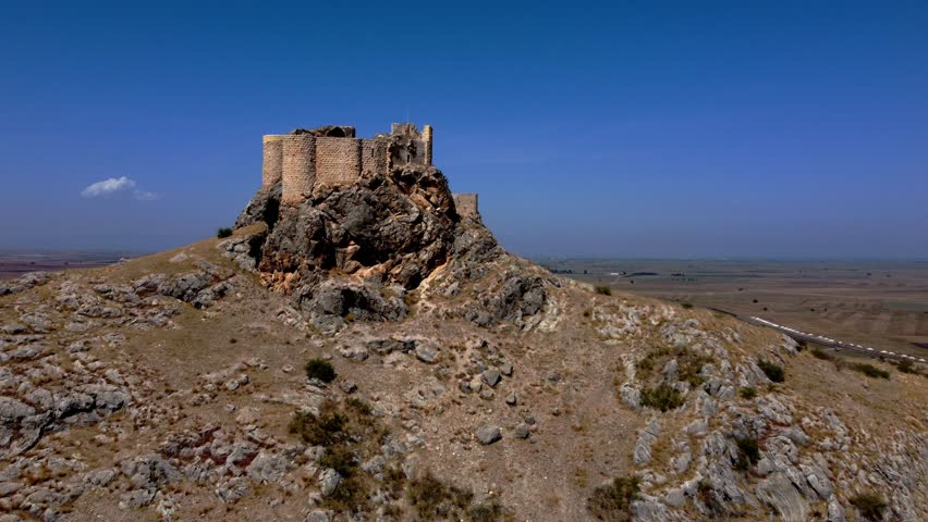 Turkey Castles: Tumlu Castle: A Drone