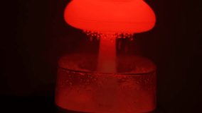Rain Cloud Humidifier Mushroom Demonstration, Product Video. dropshipping, product videography
