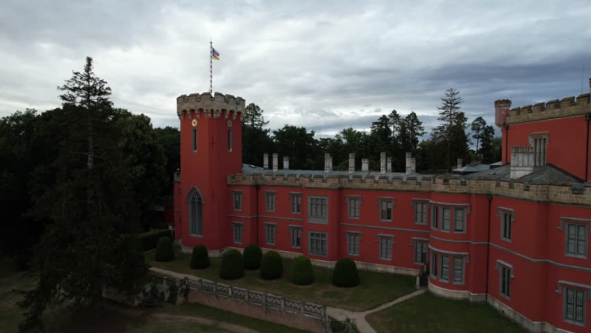 Ancient Castle in the Czech Republic called Hradek u Nechanic