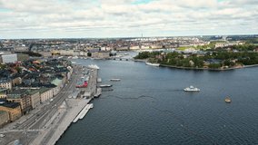 Landscape and architecture of Stockholm Sweden
