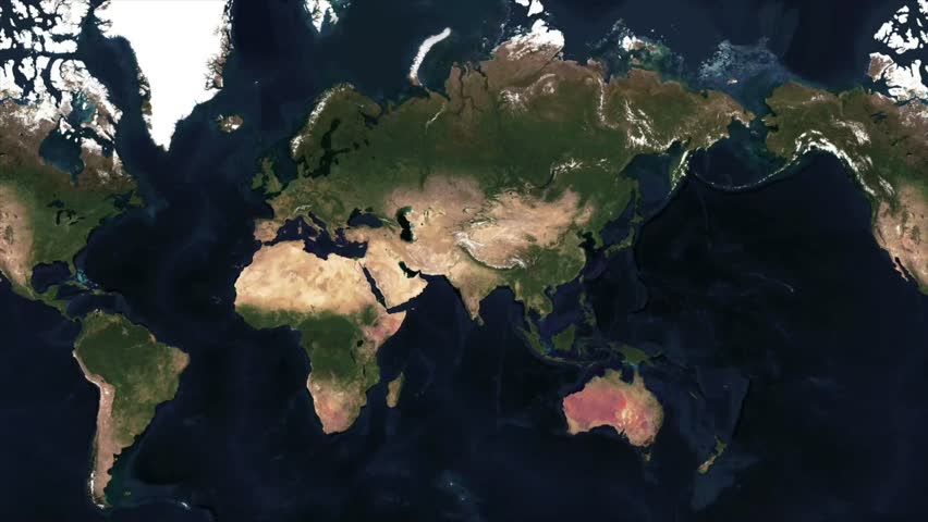 Discovering the Diverse Landscapes of Israel: Detailed Map Stock Footage