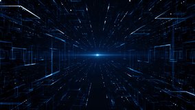 Business corporate abstract particles digital technology clean presentation broadcast background loop - Powered by Shutterstock - Get 15% off with code: PIKWIZARD15