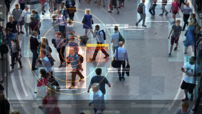 
Face Recognition of Anonymous Commuters walking on London Train Station. Surveillance System Looking for Suspect. Criminal Terrorist Found. Technology Concept. - Powered by Shutterstock - Get 15% off with code: PIKWIZARD15