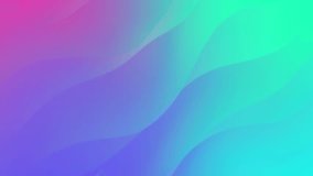 Cyan Purple Pink Gradient Color and Style Video Background