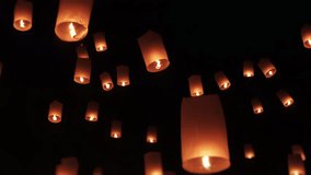 More Flying Sky lanterns seamless pattern Chinese new year 2023 greetings Background. glowing stars with lights and flying Chinese lucky lanterns. For festival invitation, birthday, party celebration. - Powered by Shutterstock - Get 15% off with code: PIKWIZARD15