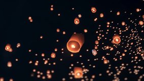 More Flying Sky lanterns seamless pattern Chinese new year 2023 greetings Background. glowing stars with lights and flying Chinese lucky lanterns. For festival invitation, birthday, party celebration. - Powered by Shutterstock - Get 15% off with code: PIKWIZARD15