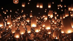 More Flying Sky lanterns seamless pattern Chinese new year 2023 greetings Background. glowing stars with lights and flying Chinese lucky lanterns. For festival invitation, birthday, party celebration. - Powered by Shutterstock - Get 15% off with code: PIKWIZARD15