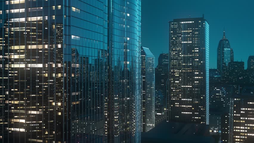 Animated graph in a digitally generated cityscape, perfectly usable for all kinds of topics related to finance, business and stock exchange.

 Royalty-Free Stock Footage #1110613963