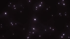  Loop static glow flashing flicker stars optical lens flares in the dark abstract background. Animation 3d Abstract background for intro title greeting holiday festive.  - Powered by Shutterstock - Get 15% off with code: PIKWIZARD15