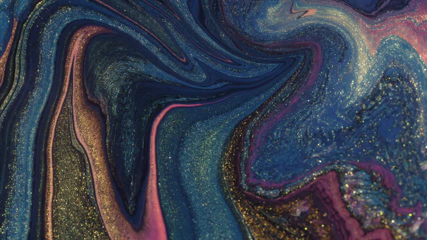 Acrylic blue pink Night. Acrylic pattern. Blue pink, shiny background. Blue pink. Background beautiful with glitter. Background for praise, worship. 