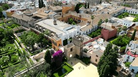 seville alcazar castle moroccan old palace