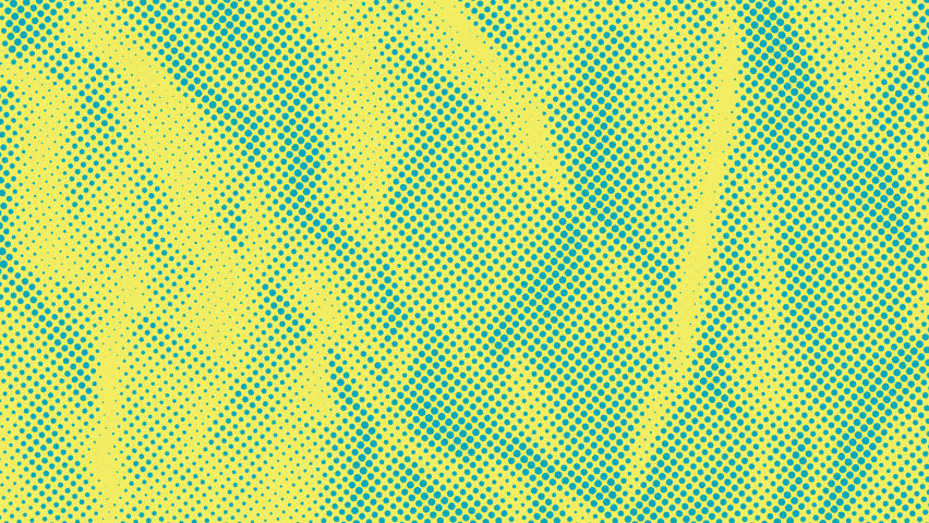 Abstract Duotone Halftone Dotted Retro Paper Print Texture Animated Grunge Background 4K MOV Royalty-Free Stock Footage #1110633767