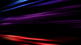 Colorful speed of light space technology animation video, 4K light burst tunnel background.