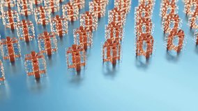 lowing Gift Boxes on a blue Backdrop background - Powered by Shutterstock - Get 15% off with code: PIKWIZARD15