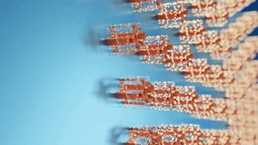 lowing Gift Boxes on a blue Backdrop background vertical - Powered by Shutterstock - Get 15% off with code: PIKWIZARD15