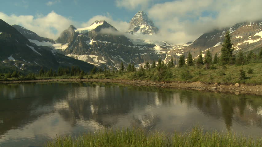 Mount Assiniboine and area in the Canadian Rockies