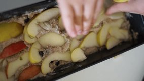 laying out apples vertical video - Powered by Shutterstock - Get 15% off with code: PIKWIZARD15