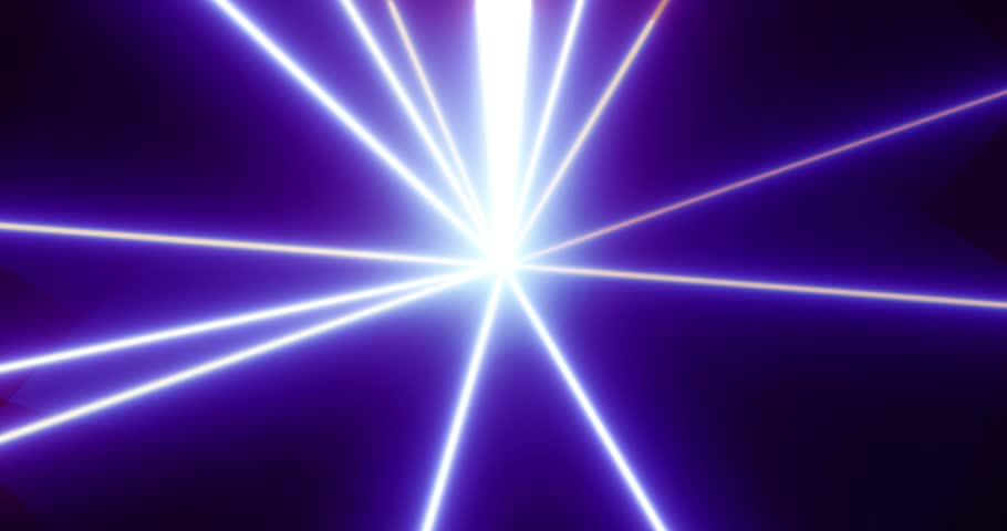 Laser beam firework light show. | Shutterstock HD Video #1110712637