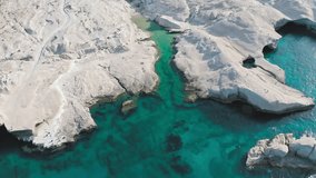 Tourism in Greece landscape. Milos island aerial view - Powered by Shutterstock - Get 15% off with code: PIKWIZARD15