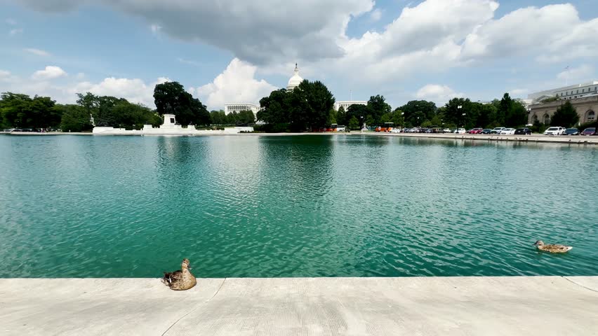 Washington is the capital of the USA. National Mall with all its monuments and memorials. The Capitol, the Supreme Court, the Library of Congress, National Gallery, Washington Monument, Union Station.