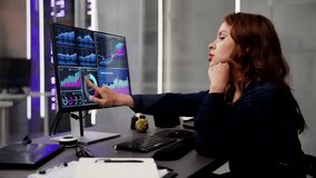 KPI Business Analytics Data Dashboard. Analyst Using Computer - Powered by Shutterstock - Get 15% off with code: PIKWIZARD15