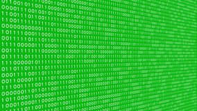Cyberspace binary matrix digital bits 0 1 code technology rain green screen. Digital futuristic abstract particles cyberspace background. - Powered by Shutterstock - Get 15% off with code: PIKWIZARD15