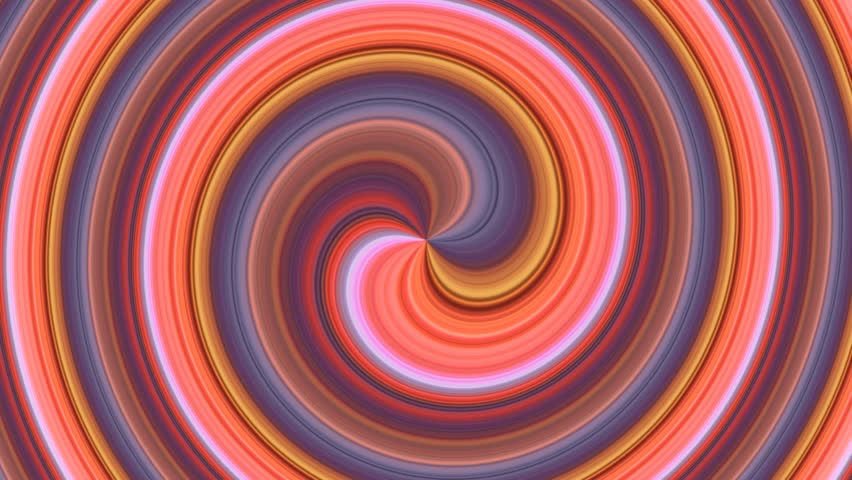 A mesmerizing multicolored spiral spins hypnotically. The vibrant hues of red, orange, yellow, green, blue, and purple blend seamlessly as they twist inward, creating an entrancing optical illusion. | Shutterstock HD Video #1110817283