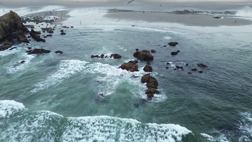 Canon beach from the sky
