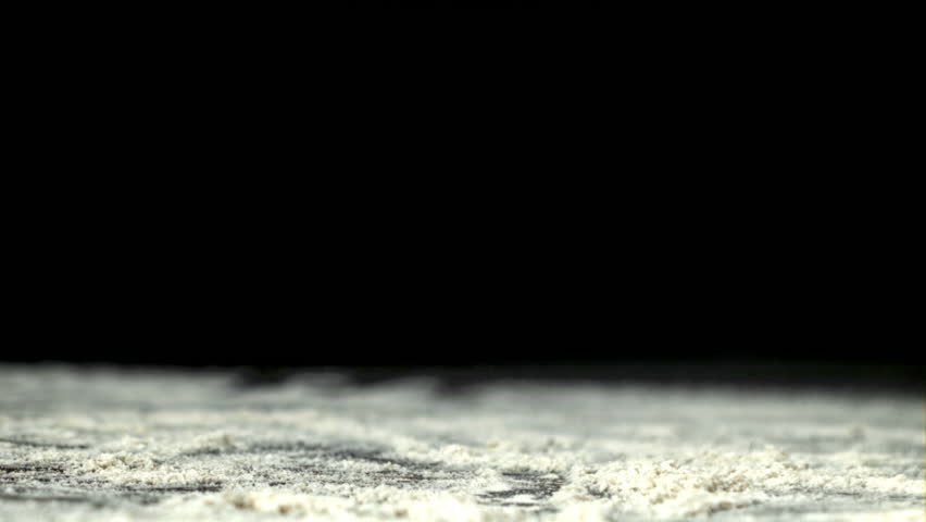 Pasta tagliatelle falls on the table. Filmed on a high-speed camera at 1000 fps. High quality FullHD footage