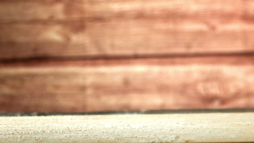 Pasta tagliatelle falls on the table. Filmed on a high-speed camera at 1000 fps. High quality FullHD footage
