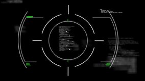 Animation of circles and scanning fingerprints with computer language over black background. Digitally generated, hologram, illustration, coding, protection and technology concept. - Powered by Shutterstock - Get 15% off with code: PIKWIZARD15