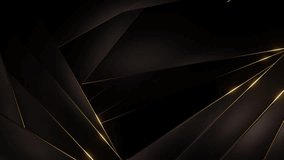 Abstract gold stripe geometric black gold background, luxury - Powered by Shutterstock - Get 15% off with code: PIKWIZARD15