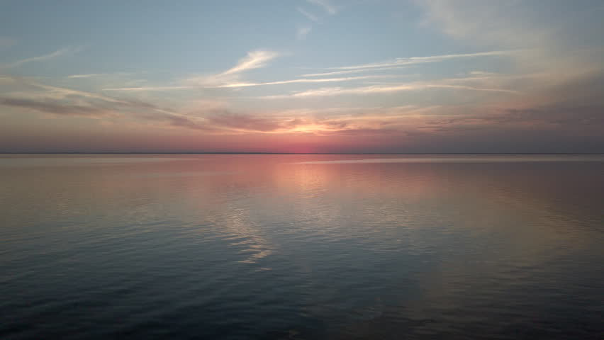 Sunset over the Baltic Sea image - Free stock photo - Public Domain ...