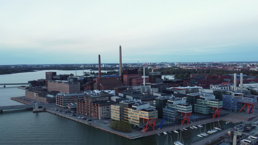 Building architecture on Helsinki