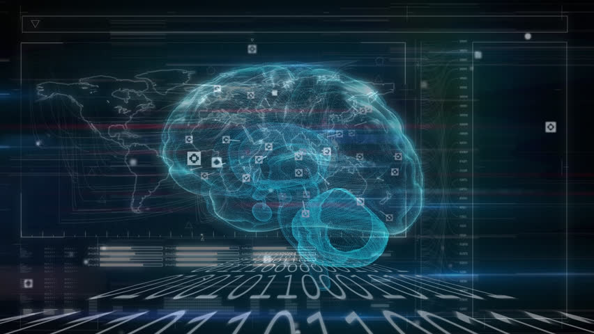 Animation of 6g text over spinning human brain icon against interface with data processing. Global networking and medical research technology concept - Powered by Shutterstock - Get 15% off with code: PIKWIZARD15