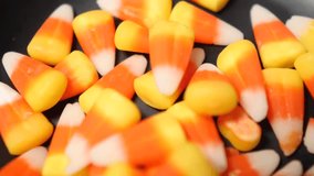 Candy Corn Falling into bowl Slow-motion - Powered by Shutterstock - Get 15% off with code: PIKWIZARD15