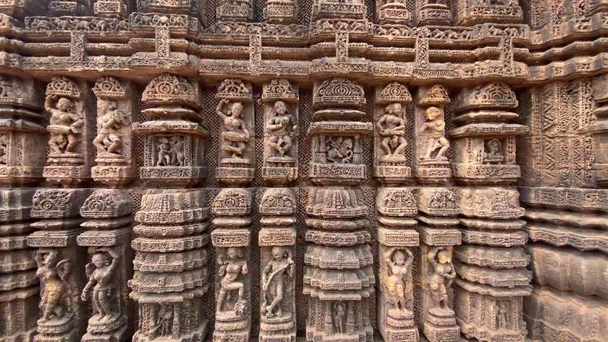 Odisha, India, 3 April 2022 People visiting The Famous Konark Sun Temple, Which was built in 13th century CE Sun Temple at Konark, Odisha, India.