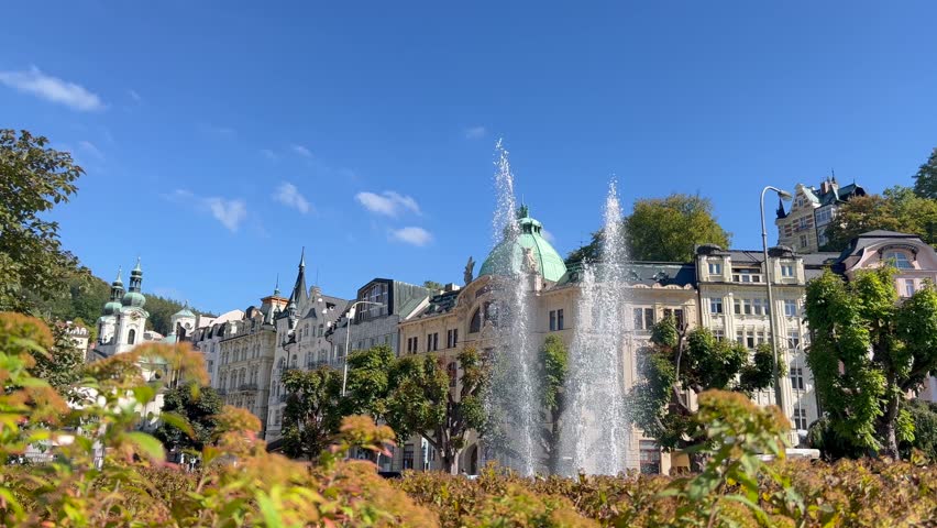 A famous resort in western Bohemia, it is a very popular tourist destination in the Czech Republic. The city of Karlovy Vary